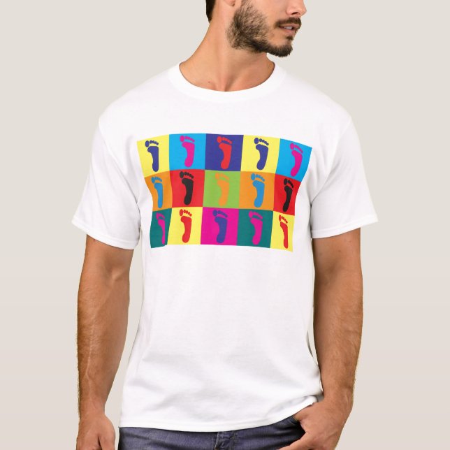 Camiseta Pop art do Podiatry (Frente)