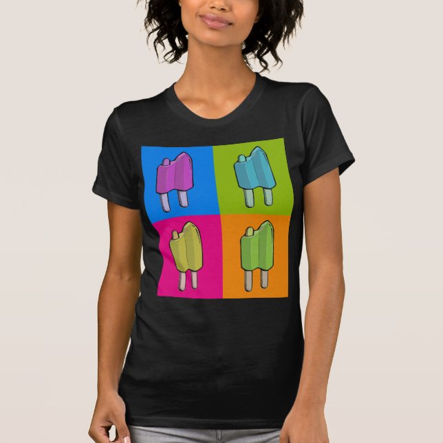 Camiseta Pop art do Popsicle (Frente)
