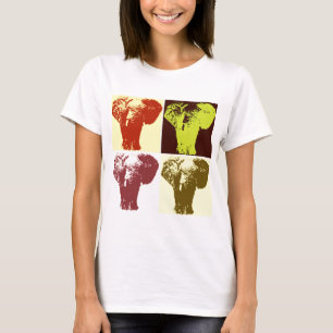 Camiseta Pop Art Elephant