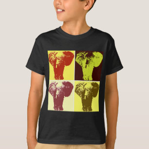 Camiseta Pop Art Elephant