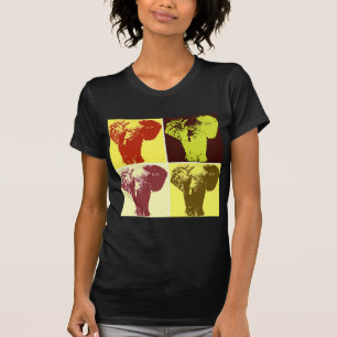 Camiseta Pop Art Elephant