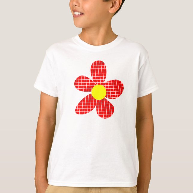 Camiseta Pop Art Flower - Personalizado (Frente)