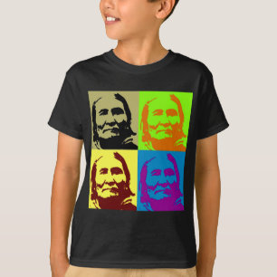 Camiseta Pop Art Freedom Fighter Geronimo