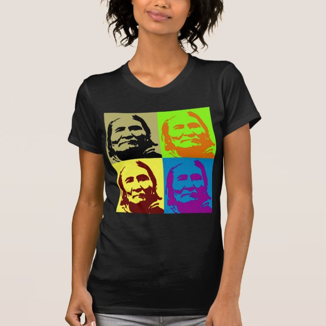 Camiseta Pop Art Freedom Fighter Geronimo (Frente)