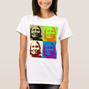 Camiseta Pop Art Freedom Fighter Geronimo