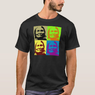 Camiseta Pop Art Freedom Fighter Geronimo