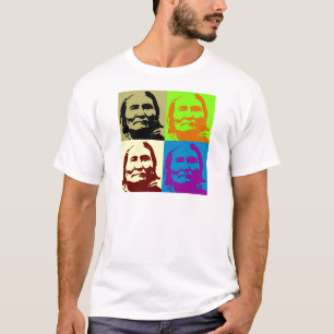 Camiseta Pop Art Freedom Fighter Geronimo