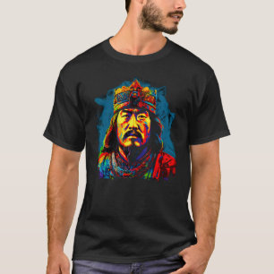 Camiseta Pop Art Genghis Khan