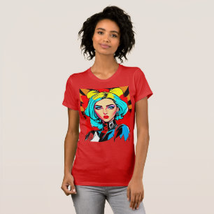 Camiseta Pop Art Girl