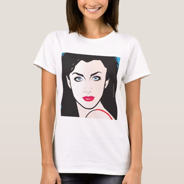 Camiseta Pop Art Girl - Jill (Frente)