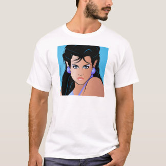 Camiseta Pop Art Girl - Paulina Bonito