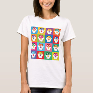 Camiseta Pop Art Hamsters T-Shirt