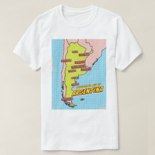 Camiseta Pop Art Ilustrado Argentina