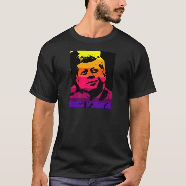 Camiseta Pop Art Jack JFK John F. Kennedy (Frente)