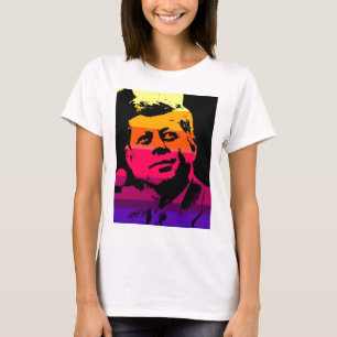 Camiseta Pop Art Jack JFK John F. Kennedy