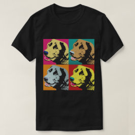 Camiseta Pop Art Labrador Retriever