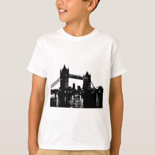 Camiseta Pop Art London Tower Bridge
