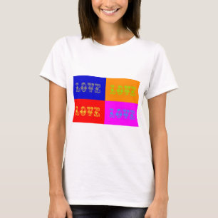 Camiseta Pop Art Love
