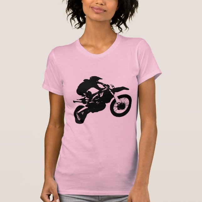 Camiseta Pop Art Motocross Motorcyesporte (Frente)
