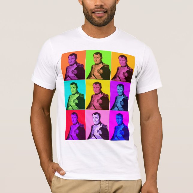 Camiseta Pop art Napoleon (Frente)