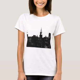 Camiseta Pop Art New York Silhouette