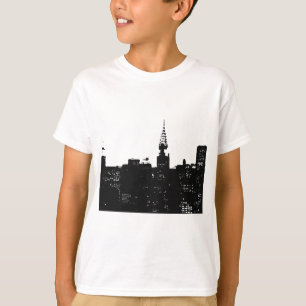 Camiseta Pop Art New York Silhouette