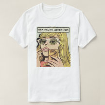Pop Art ・ Nunca o seu foi ・ T-shirt masculina