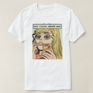 Camiseta Pop Art ・ Nunca o seu foi ・ T-shirt masculina