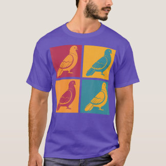 Camiseta Pop Art Pigeon