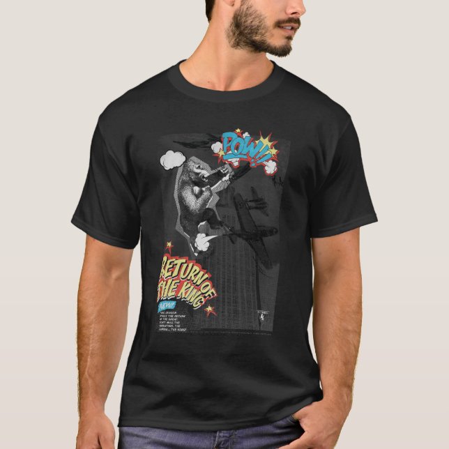 Camiseta Pop Art Quic Gorilla Poster (Frente)
