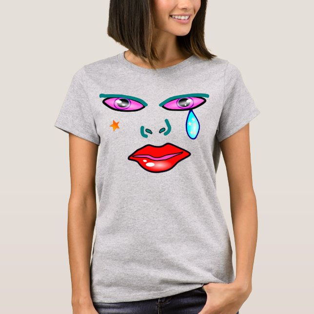 Camiseta Pop Art Rockstar (Frente)