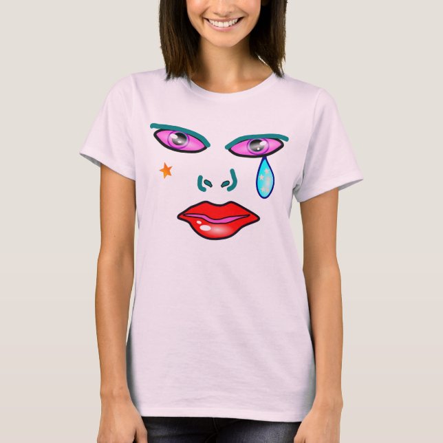 Camiseta Pop Art Rockstar (Frente)