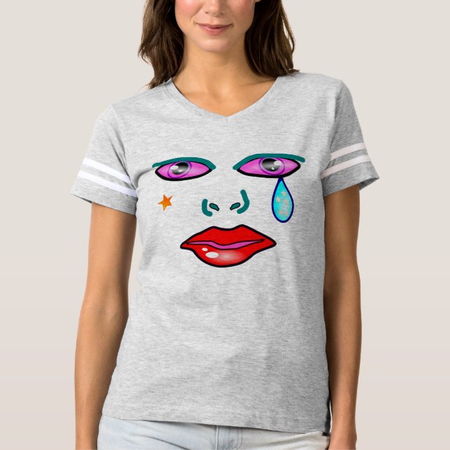 Camiseta Pop Art Rockstar (Frente)