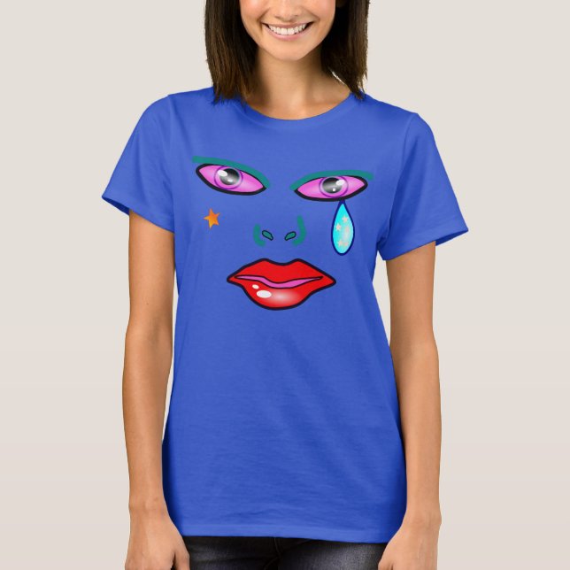 Camiseta Pop Art Rockstar (Frente)