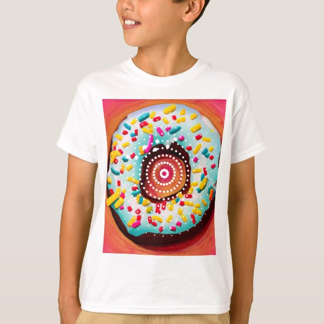 Camiseta Pop Art Rosquinha (Frente)