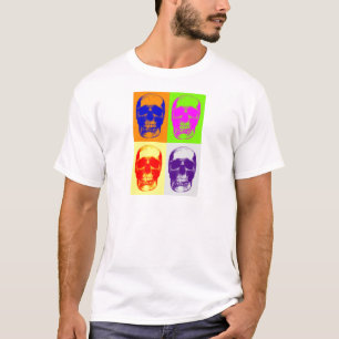 Camiseta Pop Art Skull
