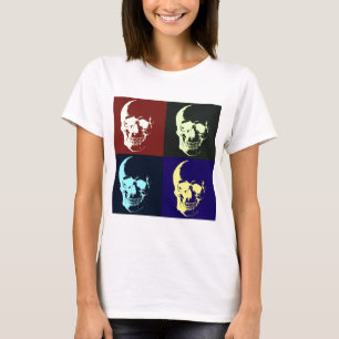 Camiseta Pop Art Skull