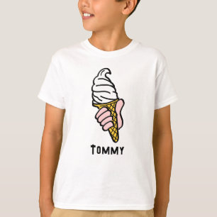 Camiseta Pop Art Sorvete Cone ou Cornet