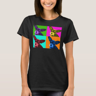 Camiseta Pop Art Squeaky Chihuahua Scoop
