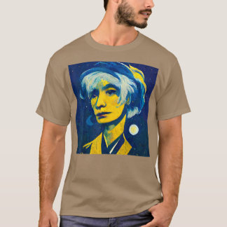 Camiseta Pop Art Starry Night Andy T-Shirt Copy