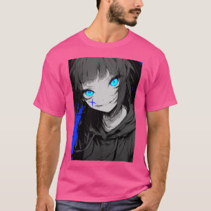 Camiseta Pop Azul-brilhante Brilho