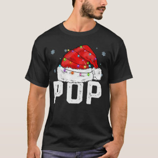 Camiseta POP Claus Funny Xmas Family Matching Grandpa Chris