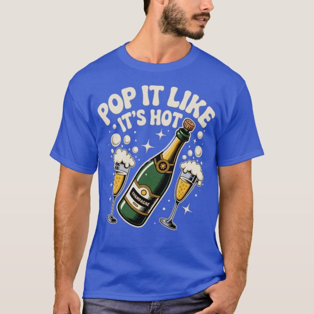Camiseta Pop Como se estivesse quente (Frente)