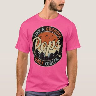 Camiseta Pop Como Um Vovô Só Fofo Retro De Vintage Mais Fri