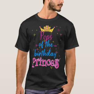 Camiseta Pop Da Família Birthday Princess Matching