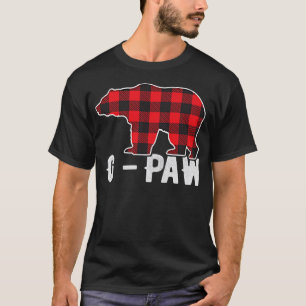 Camiseta Pop da Família de Combinação de Búfalos da Xadrez