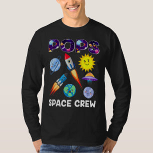 Camiseta Pop Da Tripulação Espacial pop Do Astronauta Do As