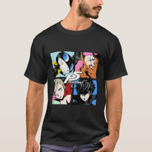 Camiseta Pop de 5 caracteres Persona