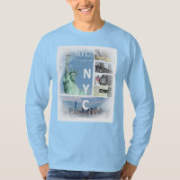 Pop de Arte Azul Claro Nyc Nova Iorque Amarelo Tax