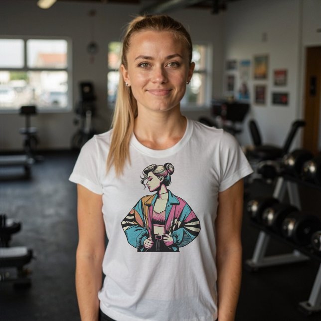 Camiseta pop de arte dos anos 90 (90s aesthetic Nineties Pop Art T-Shirt)